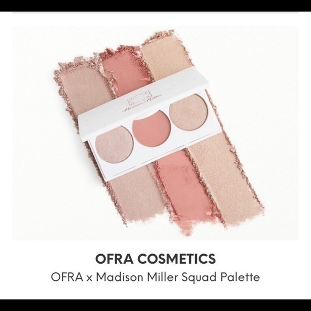NEW OFRA COSMETICS MADISON MILLER SQUAD PALLET NEW WRAPPED